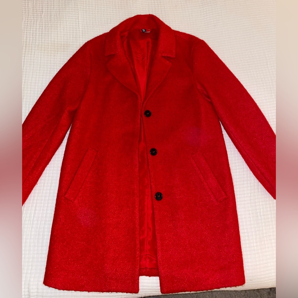 H&M red Coat
